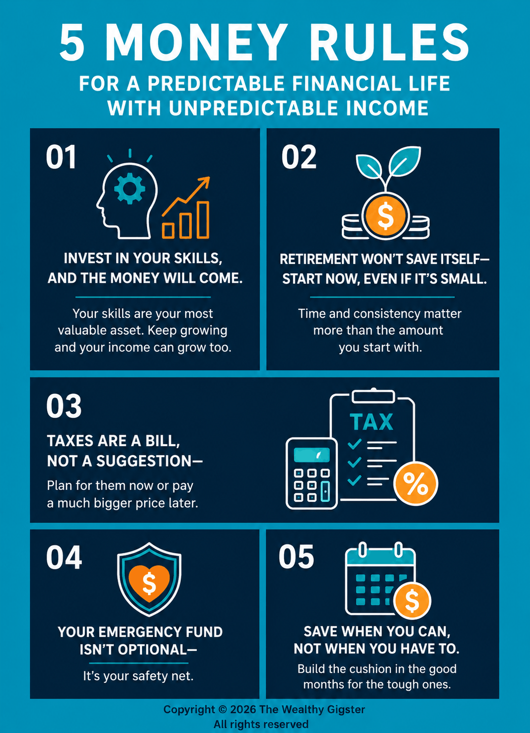 Money Management for Irregular Income - 5 Money Rules for Anyone With Irregular Income